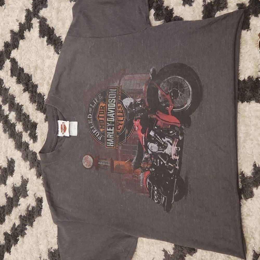 Vintage Harley Crop Top